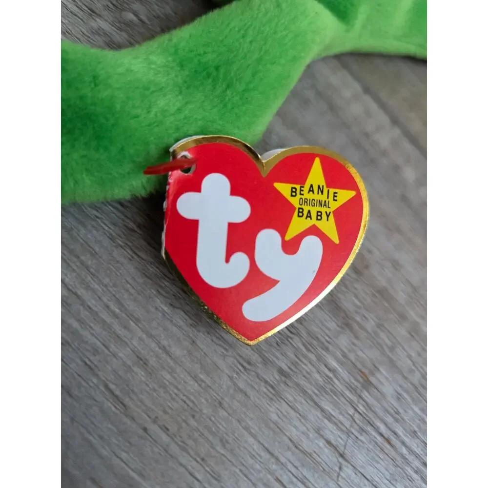 Vintage Ty Beanie Baby Legs Frog 1993‎ Tagged Plush Toy Collectible